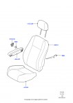 Обивка передних сидений (Тканевая обивка сидений)