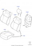 Обивка передних сидений (Текстурированная ткань, Сборочный завод Хэйлвуд)