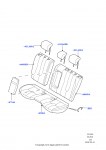 Обивка задних сидений (Perf Windsor, Страна изготовления — Бразилия, Складн.сид.2го ряда 60/40 (3мест.))