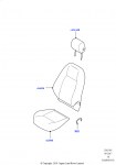 Обивка передних сидений (Текстурированная ткань, Страна изготовления — Бразилия)