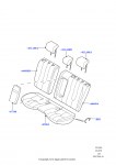 Обивка задних сидений (Перфорированная кожа Taurus, Изготовитель - Changsu (Китай), Складн.сид.2го ряда 60/40 (3мест.))
