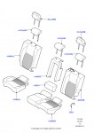 Обивка задних сидений (Miko/PVC, Сборочный завод Хэйлвуд, С задн.сиден.60/40 с мех.складыван.)