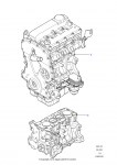 Сервисный двигатель (2.2L 16V TC I4 DSL 122PS PUMA)
