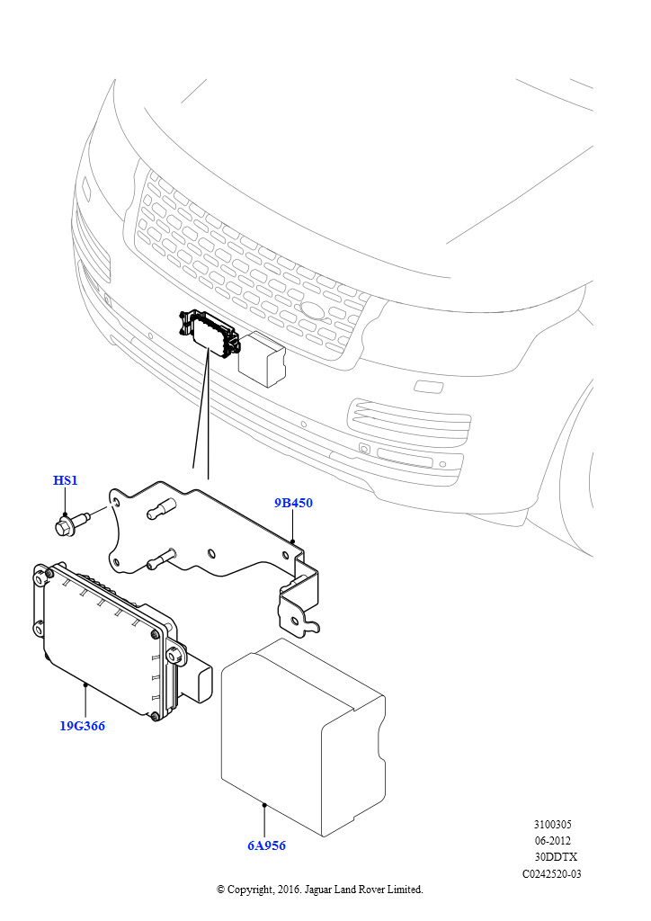 Схема - ОПОРНЫЙ КРОНШТЕЙН ДАТЧИКА