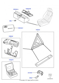 Аварийное и защитное оборудование (Внутренние элементы)
