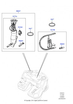Топливный насос и датчик (M62 B44 4.4 V8 бензин)