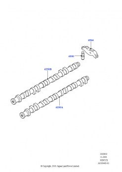 Распределительный Вал (M57 D30 3.0 дизель)