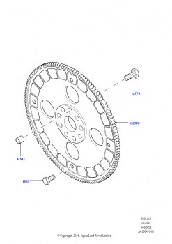 Маховик (M62 B44 4.4 V8 бензин)