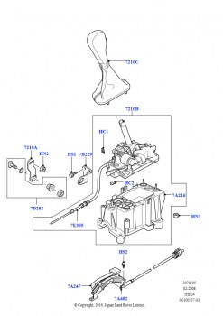 Перекл.пер.-Автомат.кор.пер. (M62 B44 4.4 V8 бензин, 5-ступенчат. автоматич. Steptronic)