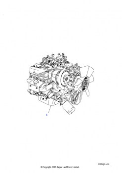 Двигатель в комплекте (3,5 л V8 сдвоенный карбюратор, L/R бензин)