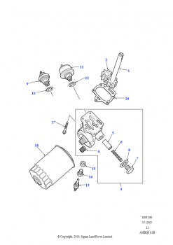 Масляный насос (3,5 л V8 сдвоенный карбюратор, бензин)