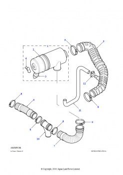 Воздушный фильтр (2.5L TDi)