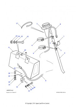 Система улавливания паров бензина (V8 бензиновый, (+)