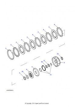Сцепление 'B' (Автоматическая коробка передач)