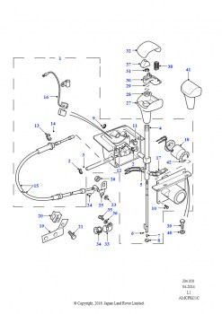 Механизм переключения передач (Автоматическая коробка передач)
