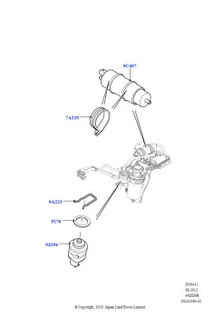 Рядный топливный насос (4.4L DOHC DITC V8 Diesel)