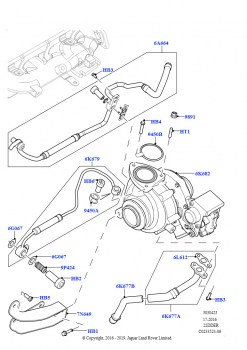 Турбокомпрессор (2.2L CR DI 16V Дизельный)