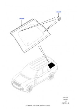 Задние боковые окна