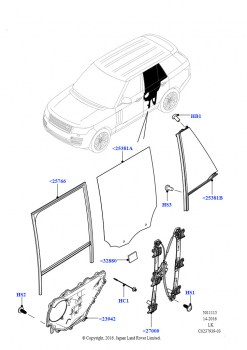 Орг.упр.стеклом задн.дв.и стеклоп.
