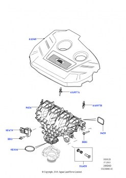 Впускной коллектор (2.0L 16V TIVCT T/C 240PS бензиновый)