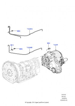 Картер раздаточной коробки (8-ступенчат. АКПП ZF 8HP70 HEV 4WD, С 2-ступенч.раздат.кор. с Ctrl Trac, 8-ступенч.авто.кор.пер.ZF 8HP70 4WD, С 2-ступенч.раздат.кор. с Ctrl Trac, 8-сту