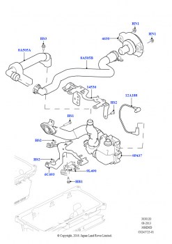 Впускной коллектор (Symposer (резонатор), 3.0L DOHC GDI SC V6 БЕНЗИНОВЫЙ)