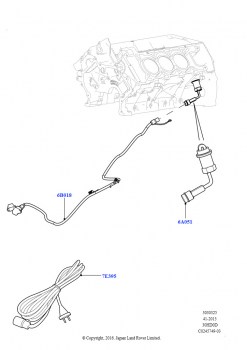 Подогреватель двигателя (3.0L DOHC GDI SC V6 БЕНЗИНОВЫЙ, Погруж. нагрев. - 700Вт/110В)