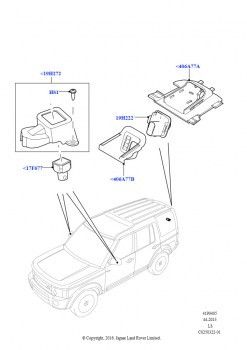 Оборудование камеры (Неподвижн.камера задн.вида)