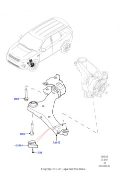 Рычаги передней подвески (Сборочный завод Хэйлвуд)