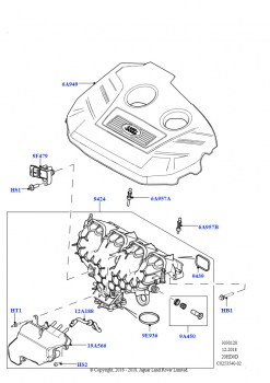 Впускной коллектор (2.0L 16V TIVCT T/C Gen2, бензин, Сборочный завод Хэйлвуд)