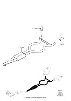 Система выпуска (Средняя секция, 2.0L 16V TIVCT T/C 240PS бензиновый)