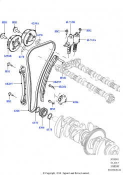 Газораспределительный механизм (2.0L 16V TIVCT T/C 240PS бензиновый)