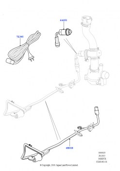 Подогреватель двигателя (3.0 V6 D Gen2 Mono Turbo, (+)