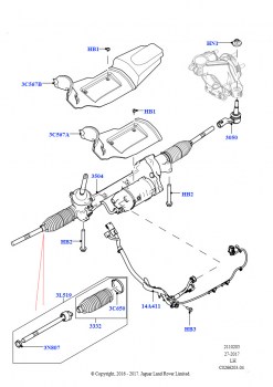 Рулевой механизм (LHD, Страна изготовления — Бразилия)