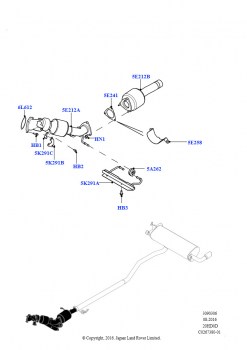 Передняя система выпуска (2.0L 16V TIVCT T/C 240PS бензиновый, Страна изготовления — Бразилия)