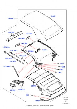Откидной верх (2-дверный, с откидным верхом, Сборочный завод Хэйлвуд)