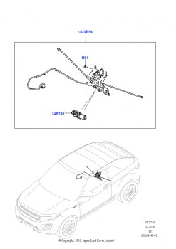 Откидной верх (Механизм защелки, 2-дверный, с откидным верхом, Сборочный завод Хэйлвуд)