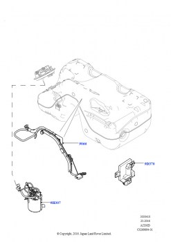 Топливный насос и датчик (2,0 л I4 DSL MID DOHC AJ200, Страна изготовления — Бразилия, 2.0L I4 DSL HIGH DOHC AJ200, Страна изготовления — Бразилия)