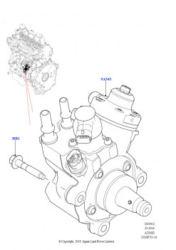 Топл.насос выс.давл.-дизель (2,0 л I4 DSL MID DOHC AJ200, Страна изготовления — Бразилия, 2.0L I4 DSL HIGH DOHC AJ200, Страна изготовления — Бразилия)