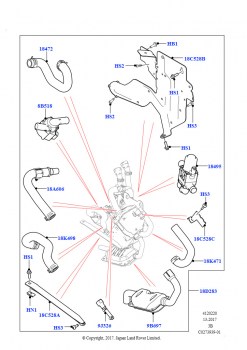 Доп.парковочн.отопит. на топливе (Наружные элементы, 2.0L I4 DSL HIGH DOHC AJ200, Подогр.топл.с парк.отопителем и д/у, 2,0 л I4 DSL MID DOHC AJ200, Подогр.топл.с парк.отопителем и 