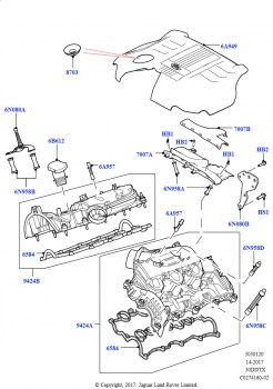 Впускной коллектор (Дизельный 3,0 V6)