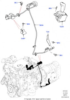 Перекл.пер.-Автомат.кор.пер. (3.0 V6 D Gen2 Mono Turbo, 8-ступенч.авто.кор.пер.ZF 8HP70 4WD, 3.0 V6 D Gen2 Twin Turbo, 8-ступенч.авто.кор.пер.ZF 8HP70 4WD, 3.0 V6 D Low MT ROW, 8-с