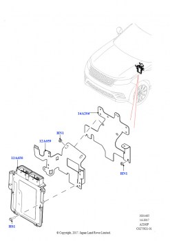 Модули и датчики двигателя (2,0 л I4 High DOHC AJ200, бензин, RHD, 2,0 л I4 Mid DOHC AJ200, бензин, RHD)