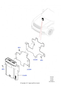 Модули и датчики двигателя (2,0 л I4 Mid DOHC AJ200, бензин, LHD, 2,0 л I4 High DOHC AJ200, бензин, LHD)