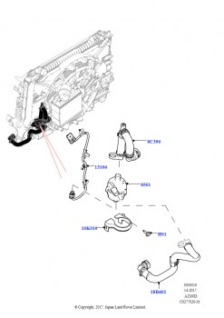 Насос охлаждающей жидкости (Вспомогательный блок, 2.0L I4 DSL HIGH DOHC AJ200)