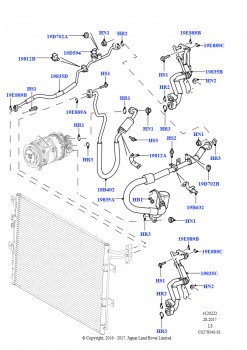 Система кондиционирования воздуха (Передний, 3.0L DOHC GDI SC V6 БЕНЗИНОВЫЙ)