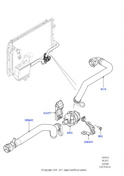 Насос охлаждающей жидкости (Вспомогательный блок, 2.0L I4 DSL HIGH DOHC AJ200)