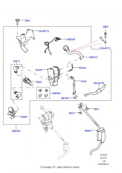 Доп.парковочн.отопит. на топливе (5.0L P AJ133 DOHC CDA S/C Enhanced, С отопителем, работающим на топливе, 3.0L DOHC GDI SC V6 БЕНЗИНОВЫЙ, С отопителем, работающим на топливе, 5.0 