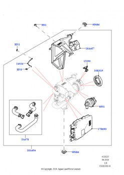 Высоковольтный обогреватель (2.0L AJ200P Hi PHEV)