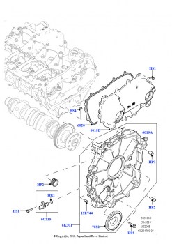 Крышки газораспредели. механизма (2,0 л I4 High DOHC AJ200, бензин, Изготовитель - Changsu (Китай), 2,0 л I4 Mid DOHC AJ200, бензин, Изготовитель - Changsu (Китай))